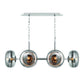 Nottingham Glass Linear Chandelier