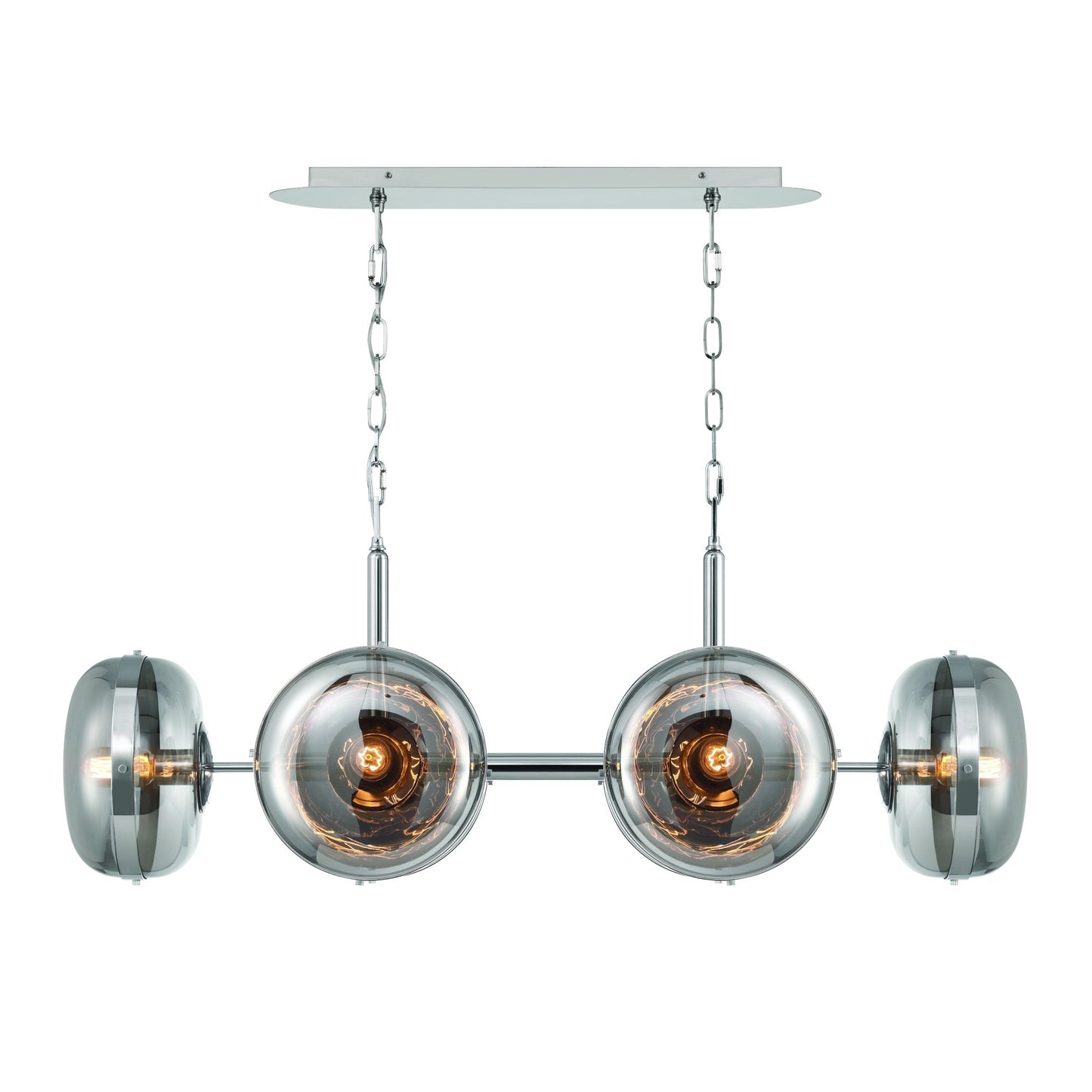 Nottingham Glass Linear Chandelier