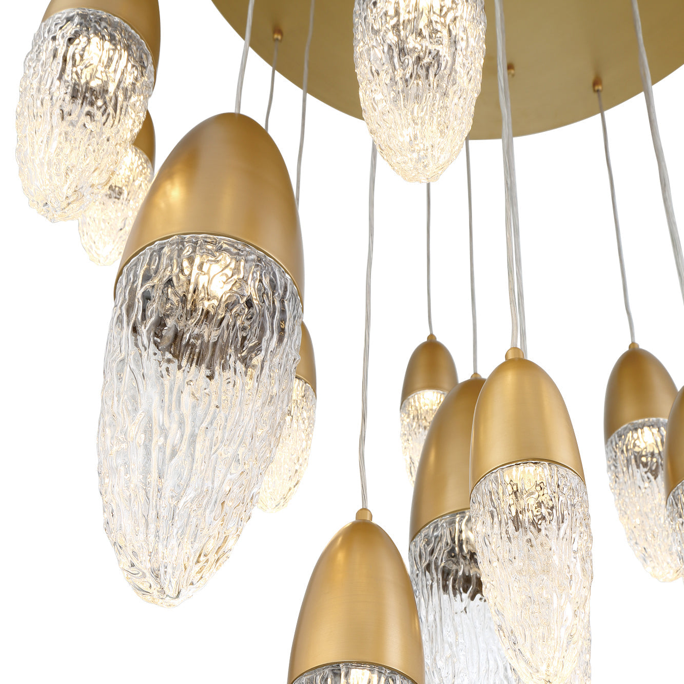Ecrou Round Chandelier 22-Light