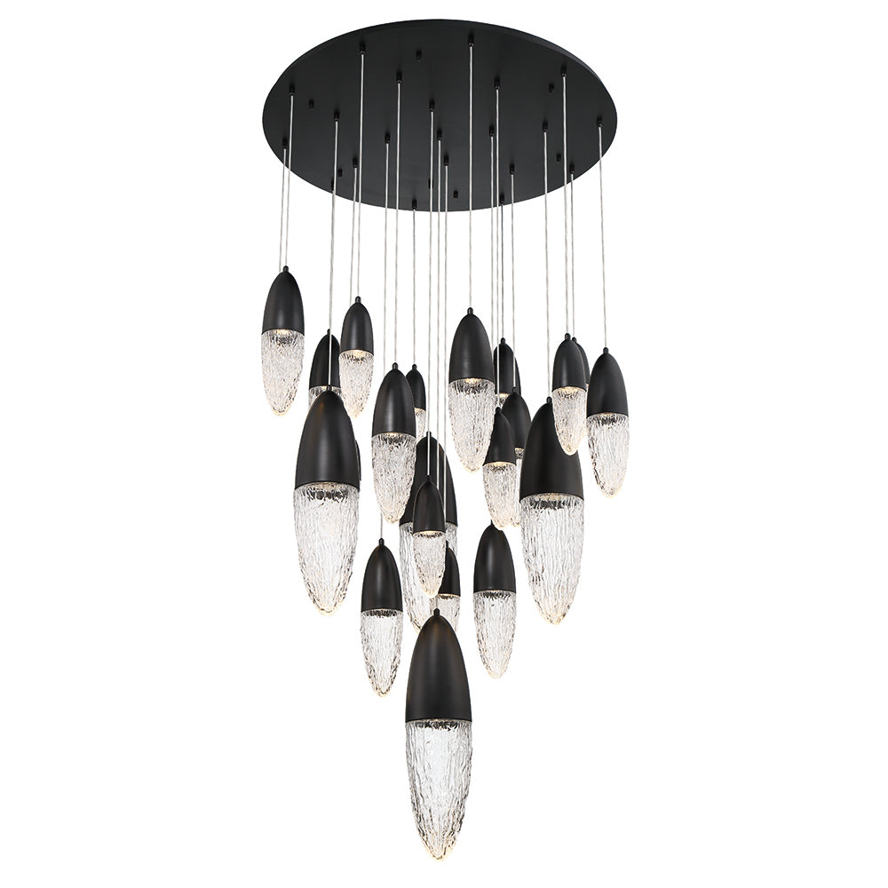 Ecrou Round Chandelier 22-Light