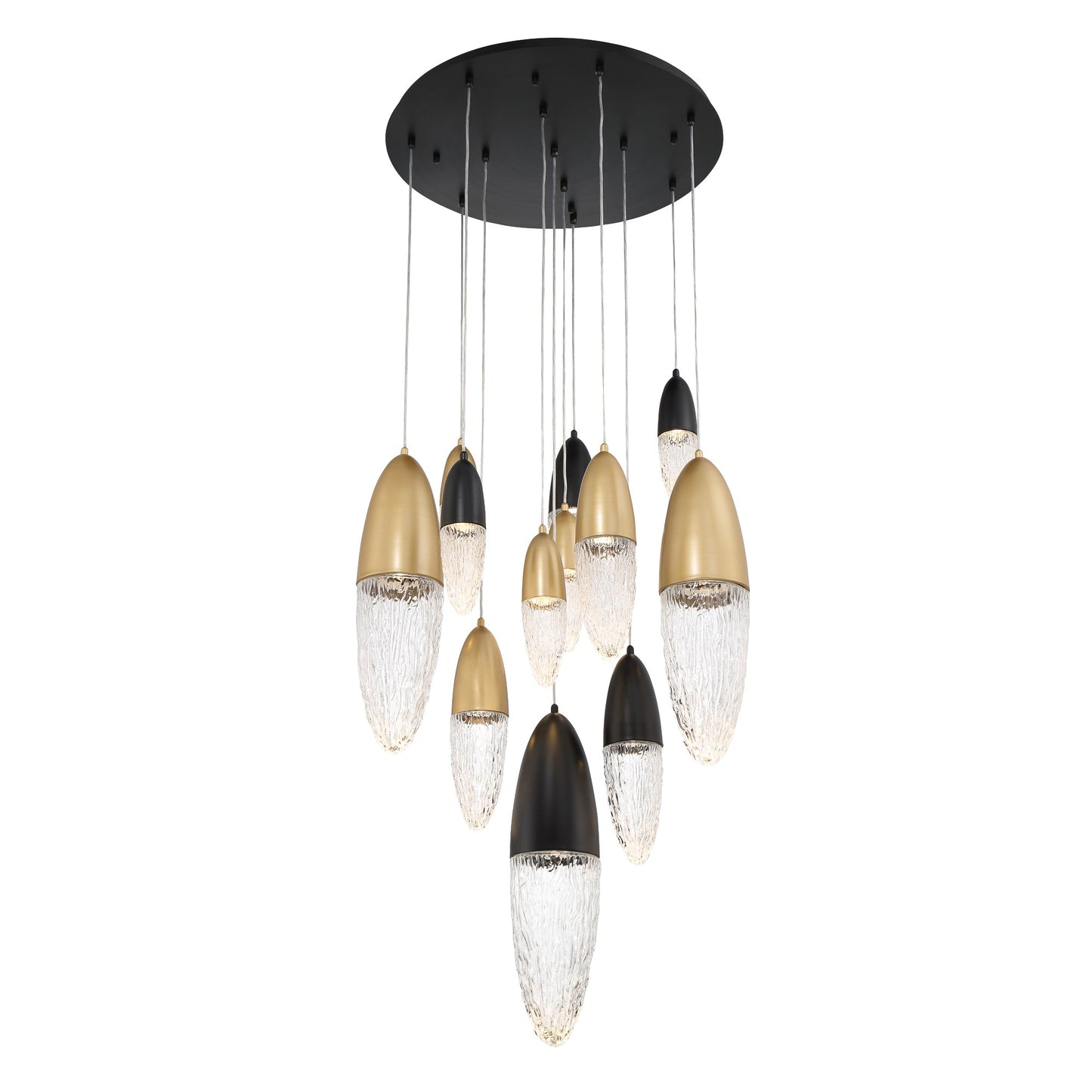 Ecrou Round Chandelier 12-Light