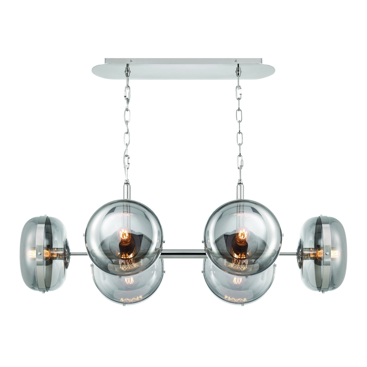 Nottingham Glass Linear Chandelier