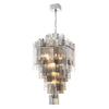 Altesa Square Glass Chandelier 20-Light