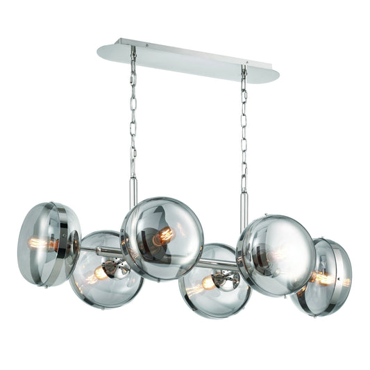 Nottingham Glass Linear Chandelier