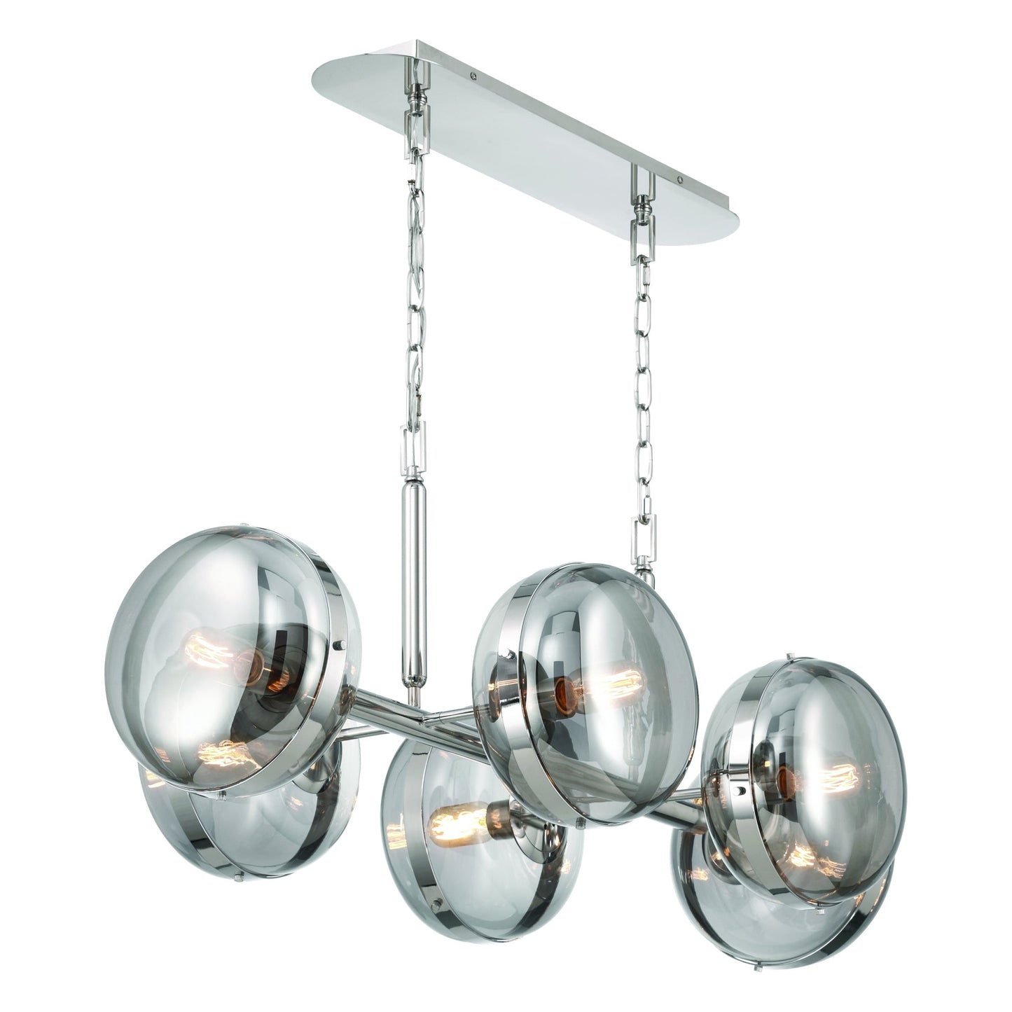 Nottingham Glass Linear Chandelier