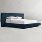 Mulholland Performance Extended Velvet Bed Frame