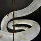 Designer Inspired Alabaster Chandelier Light 35" 55" 56" 70" 96"W