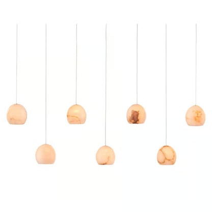 Alabaster Maeva Rectangular Chandelier