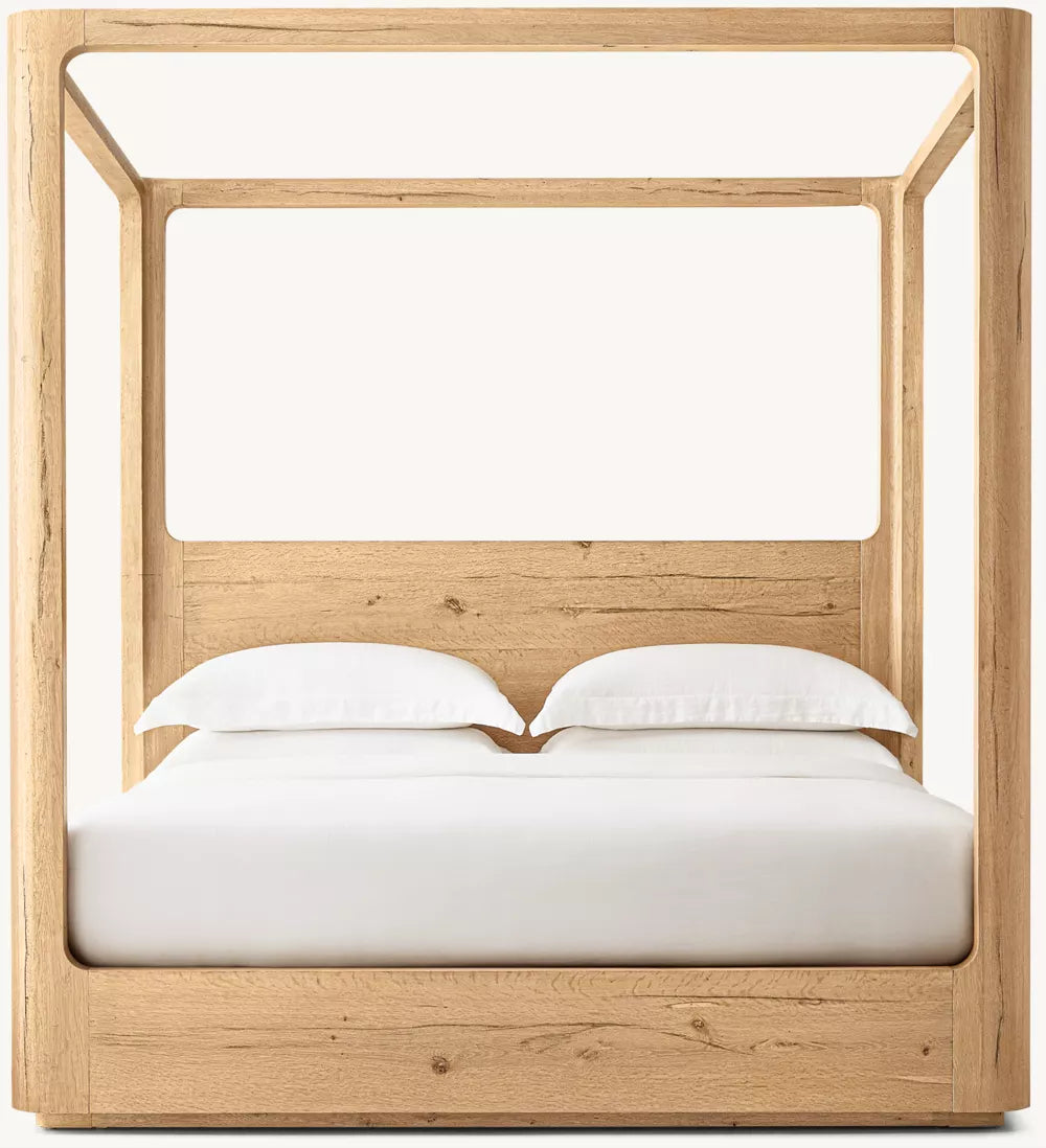 Osla Wood Canopy Bed