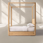 Osla Wood Canopy Bed