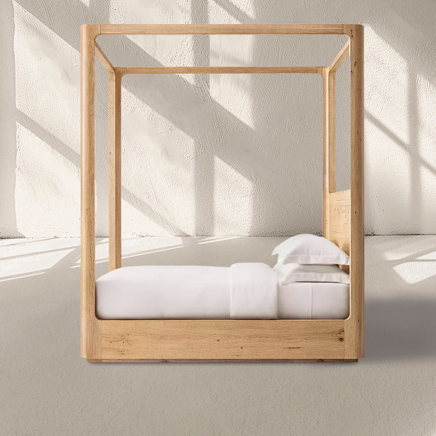 Osla Wood Canopy Bed