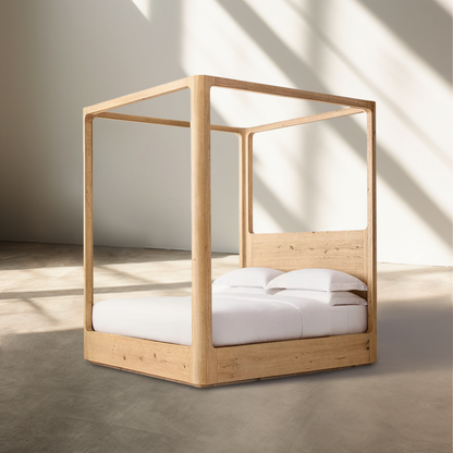 Osla Wood Canopy Bed