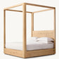 Osla Wood Canopy Bed