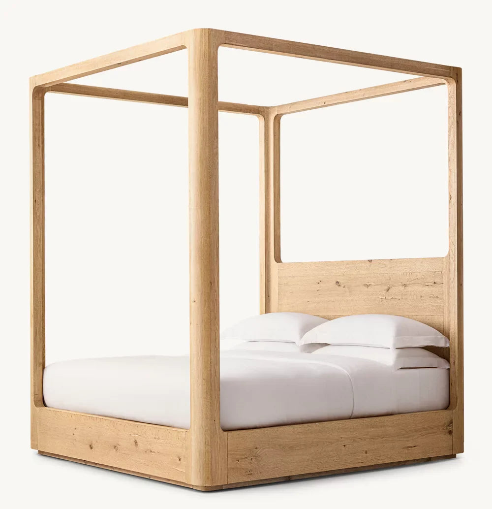 Osla Wood Canopy Bed