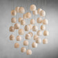Alabaster Maeva Round Chandelier