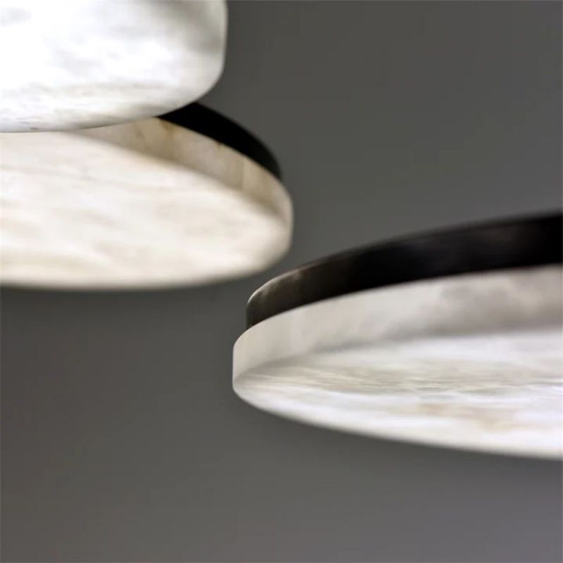 Theseus Alabaster Anne Mini Round Pendant Light – Emma-light