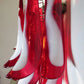 Vintage Murano Red Wall Lights 16.5"H