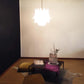 Vintage Murano Transparent Amethyst Glass Chandelier 24.8"