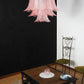 Murano Pink Ferns Glass Chandelier 31.5"