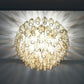 Murano Poliedri Smoked Ceiling Light 23.6"