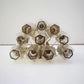 Murano Poliedri Smoked Glass Wall Sconces 9.8"