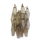Murano Poliedri Smoked Glass Wall Sconces 9.8"
