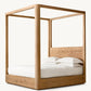 Osla Wood Canopy Bed