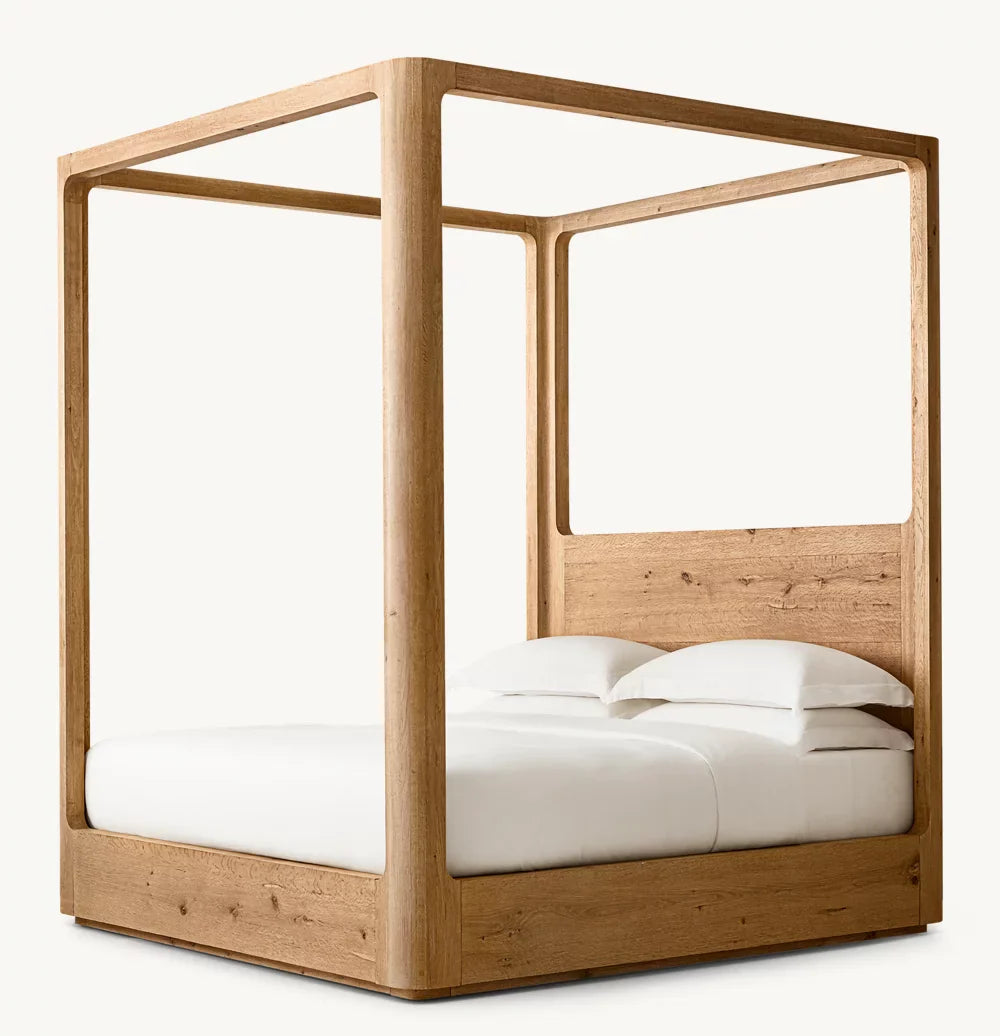 Osla Wood Canopy Bed