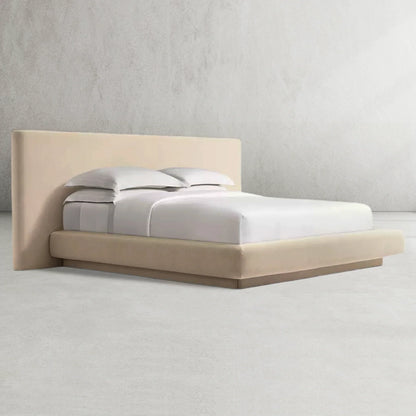 Mulholland Performance Extended Velvet Bed Frame