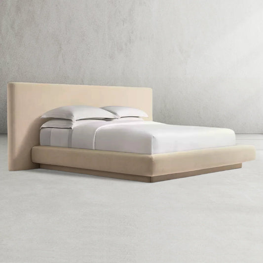 Mulholland Performance Extended Velvet Bed Frame