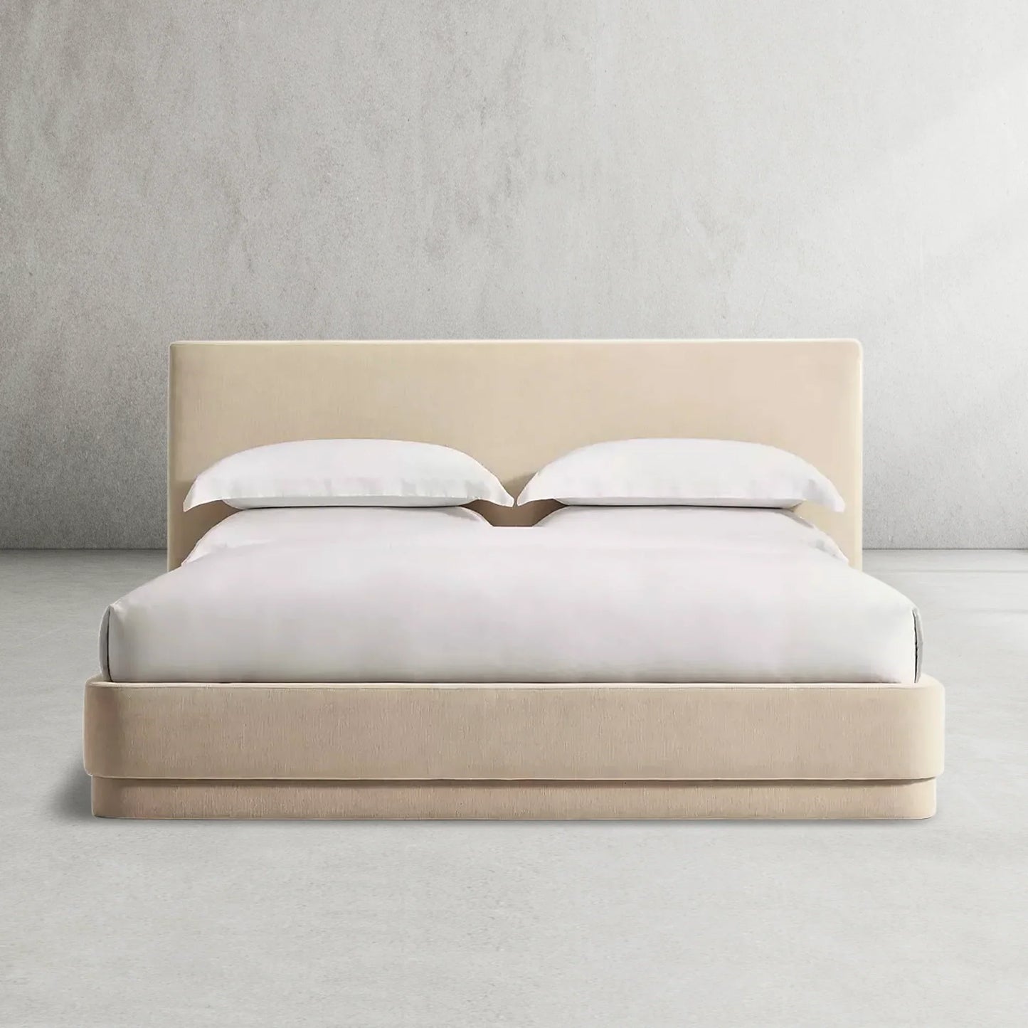 Mulholland Performance Velvet Bed Frame