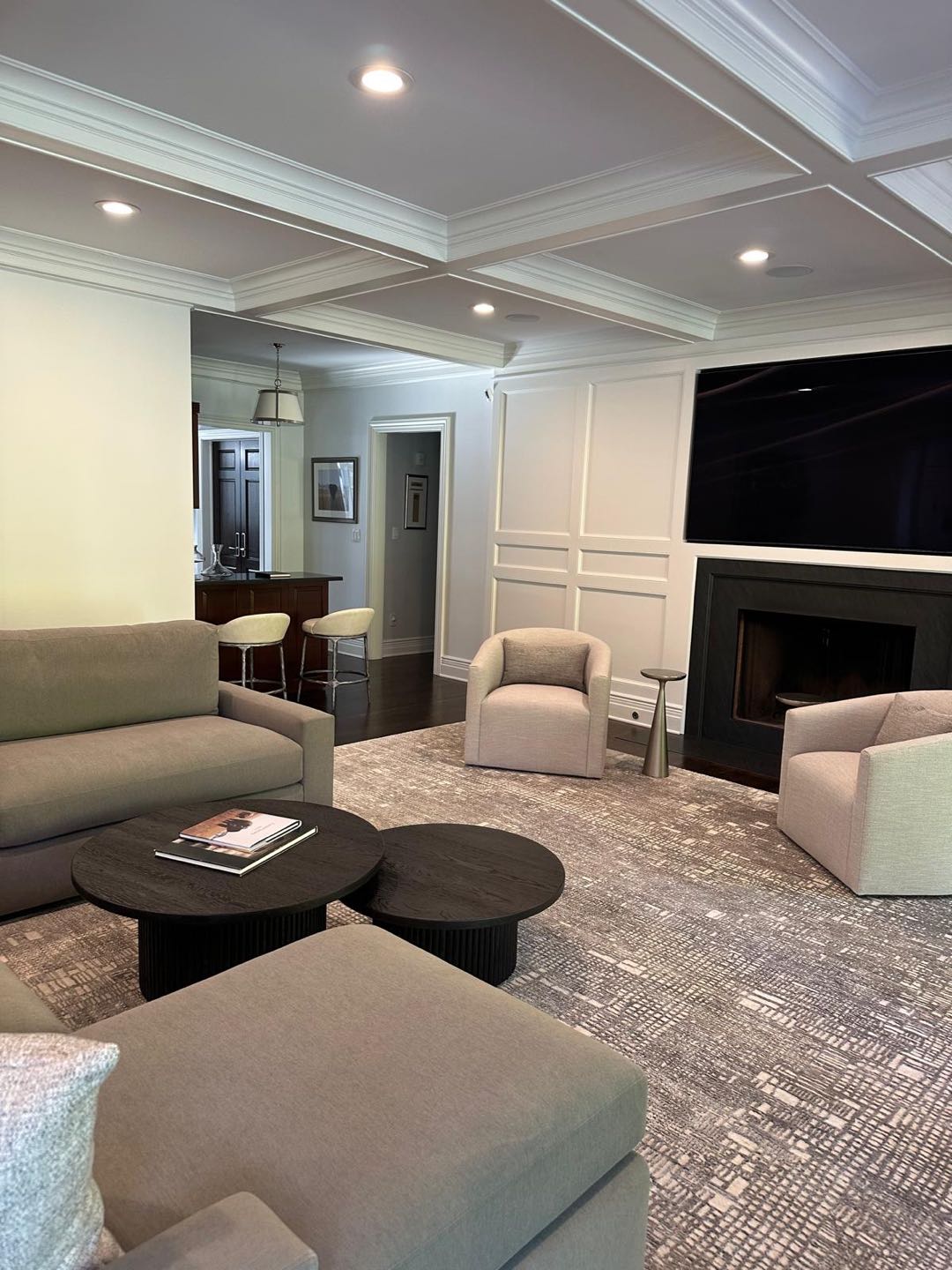 Thaddeus Bar Swivel Counter Stool