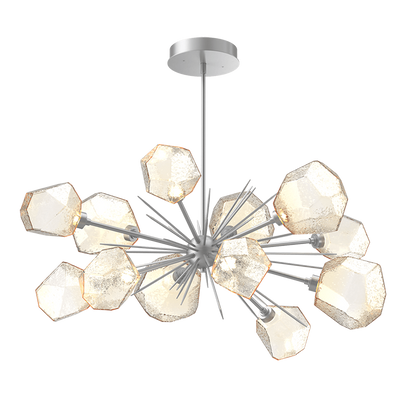 Art Twisted Oval Starburst Chandelier