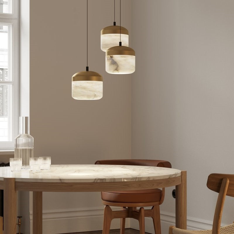 Radiance United Alabaster Pendant  1 lights 3 lights 6 lights