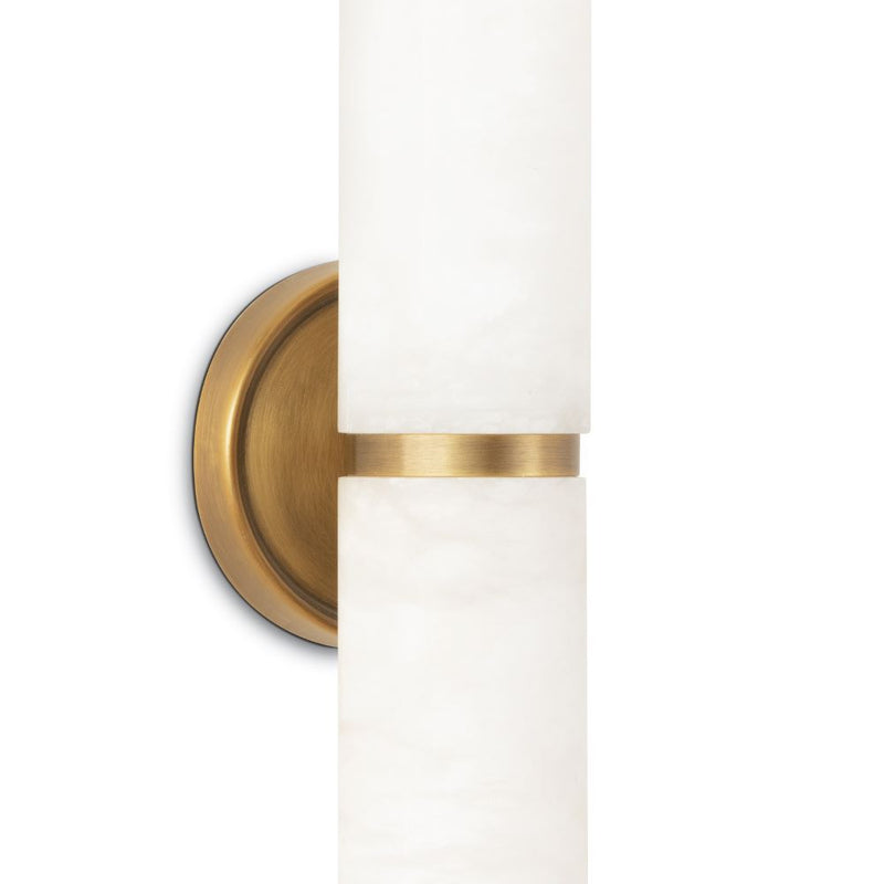 Salon Alabaster Large Sconce - Oasislives