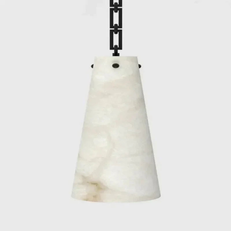 Theseus Alabaster Marble Modern Pendant Light