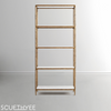 Thaddeus White Marble Shelving