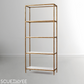 Thaddeus White Marble Shelving