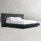 Mulholland Performance Extended Velvet Bed Frame