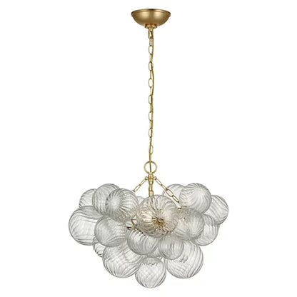 Talia Glass Ball Chandelier 24"