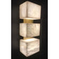 Alabaster Cubes Wall Sconce