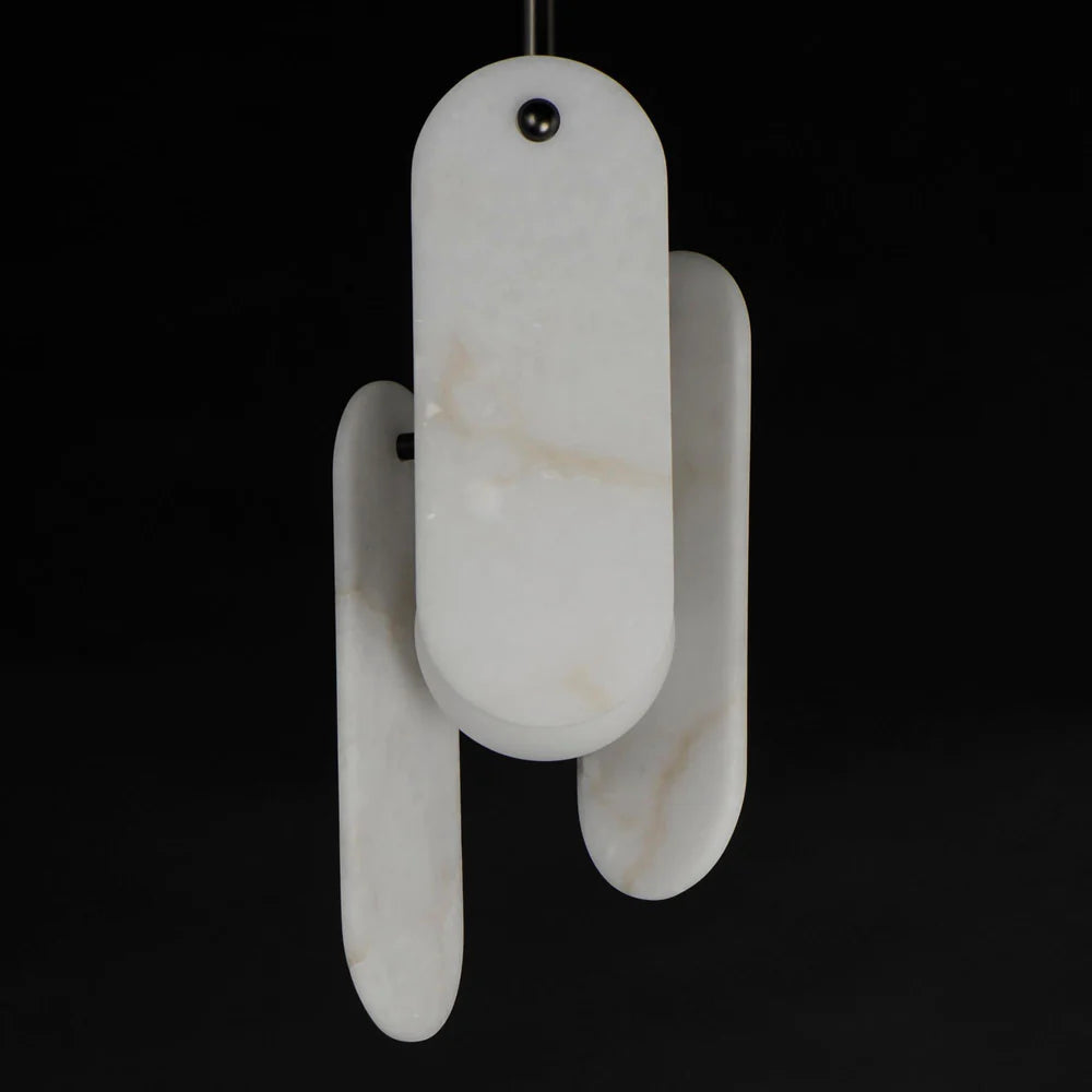 Megalith Alabaster Single Pendant