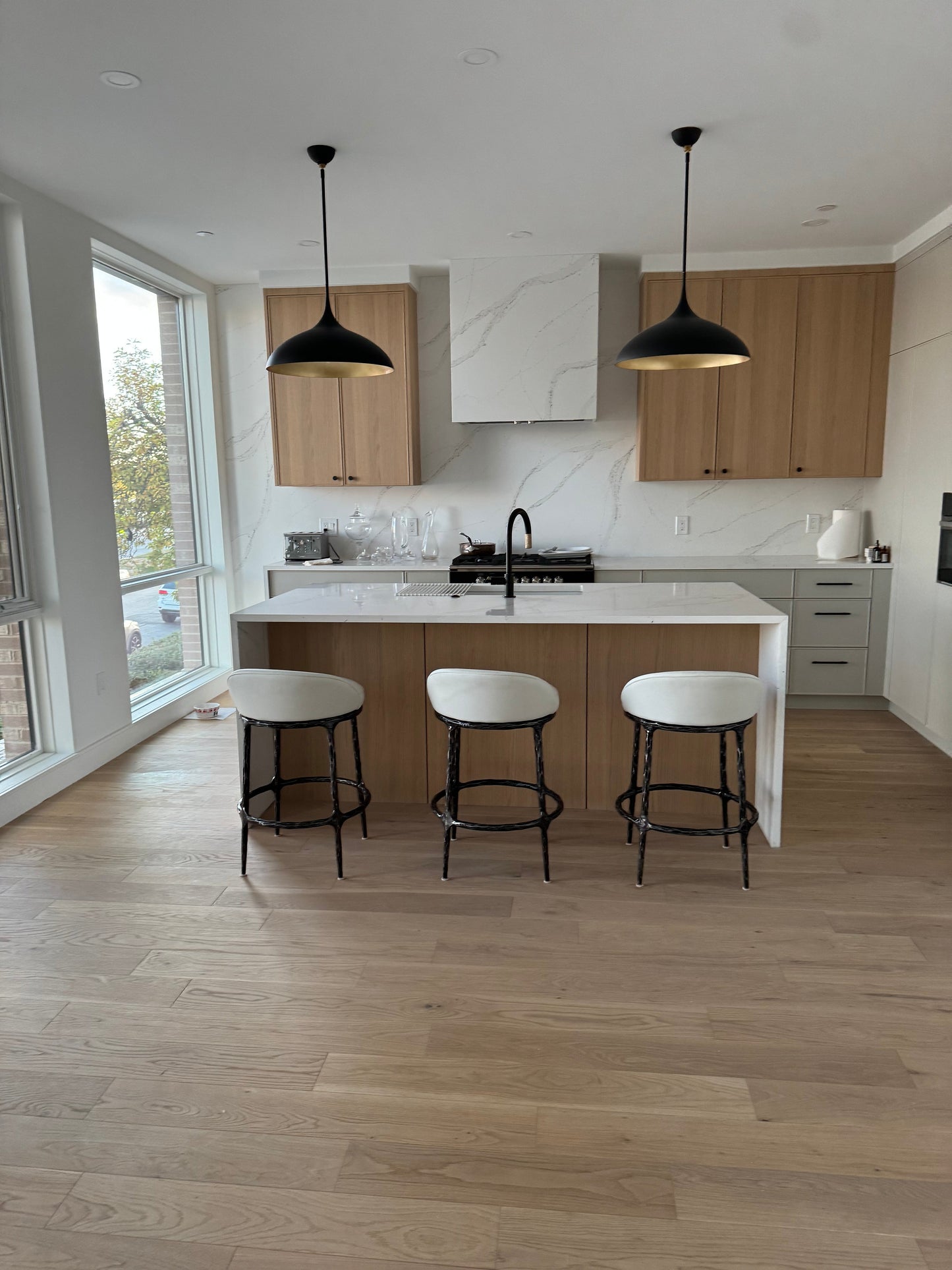 Thaddeus Bar Swivel Counter Stool