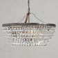 Handmade Art Crystal Glass Clarissa Round Chandelier