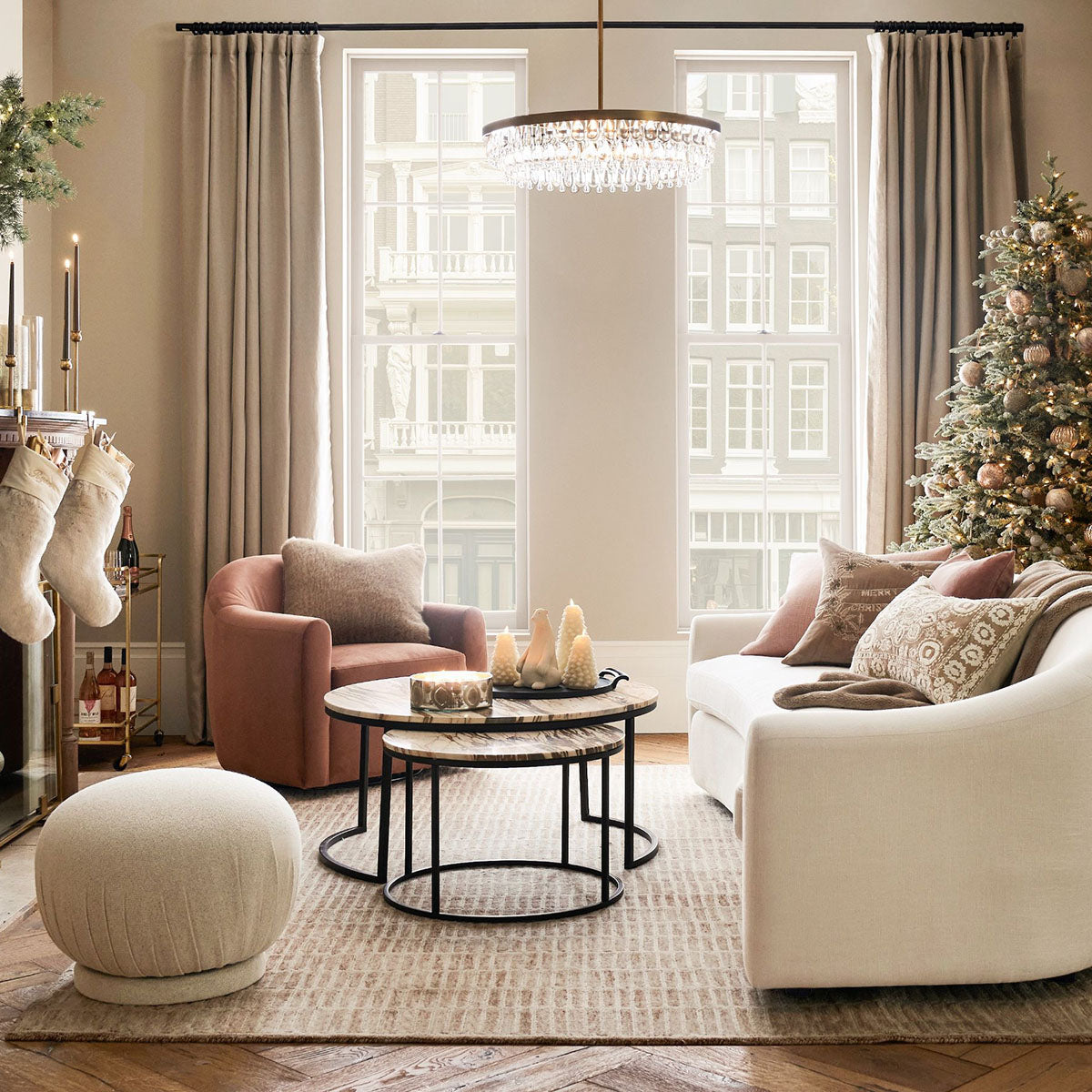 Round Chandeliers