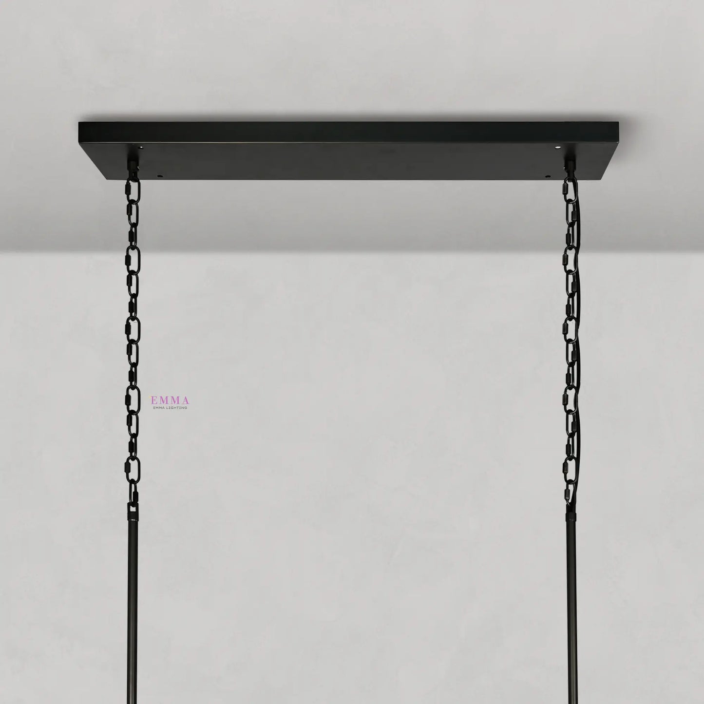 Art Glass Ghiaccio Oval Chandelier