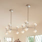 Alabaster Shade Greenwich Chandelier