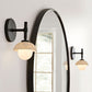 Alabaster Shade Greenwich Wall Sconce