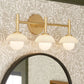 Alabaster Shade Greenwich Triple Wall Sconce