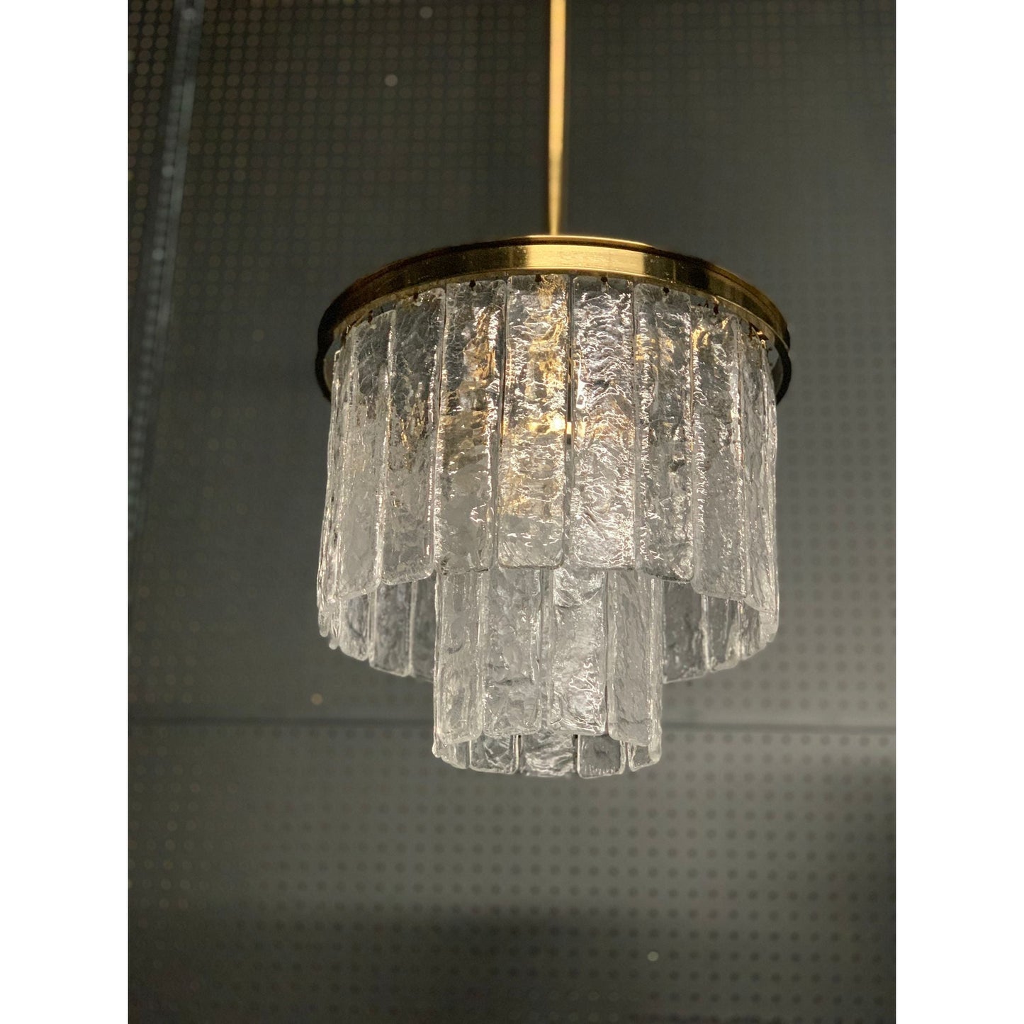 Seline Textured Glass Kitchen Island Pendant Light